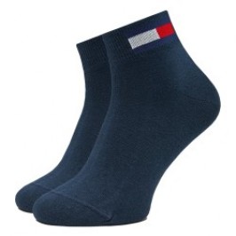 Socken der Marke TOMMY HILFIGER - 2er-Pack Knöchelsocken mit Flag Tommy - navy - Ref : 701223929 002