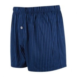 Underpants of the brand EMINENCE - Men’s Floating Shorts Mercerized Cotton Chevron Eminence - blue - Ref : 5E54 2874