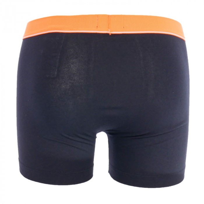 Boxershorts, Shorty der Marke SCOTCH & SODA - 3er-Pack Boxershorts aus Bio-Baumwolle mit Logo-Gürtel in Orange, Schwarz und Rosa