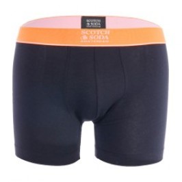 Boxershorts, Shorty der Marke SCOTCH & SODA - 3er-Pack Boxershorts aus Bio-Baumwolle mit Logo-Gürtel in Orange, Schwarz und Rosa