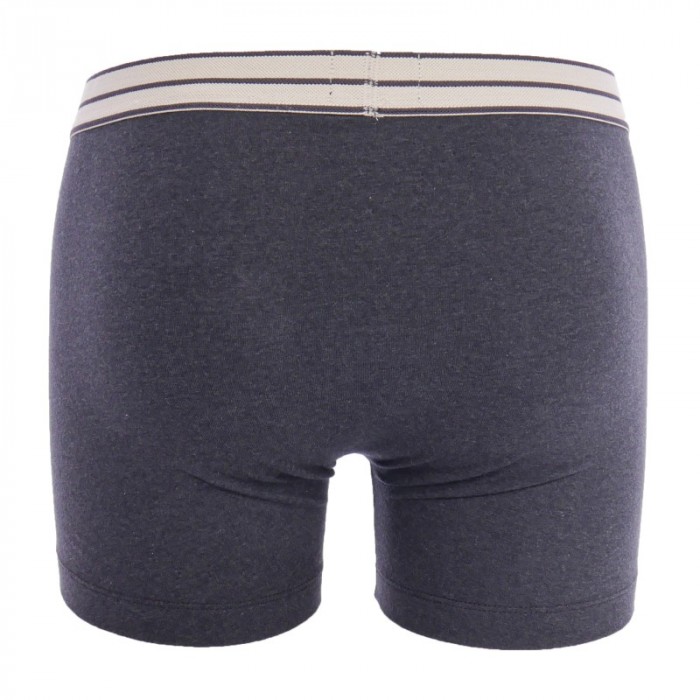 Boxer shorts, Shorty of the brand SCOTCH & SODA - Pack of 3 organic cotton Scotch&Soda boxers - Black and Grey - Ref : 701222706