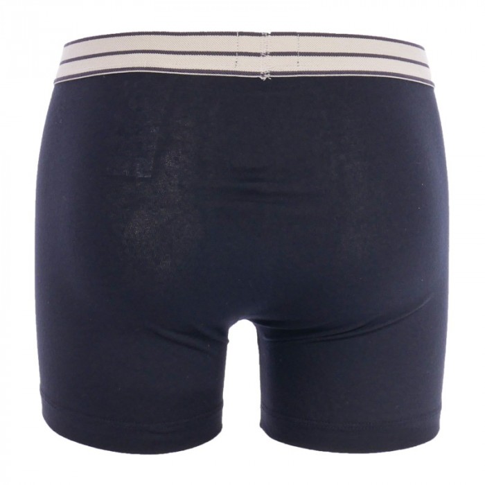 Pantaloncini boxer, Shorty del marchio SCOTCH & SODA - Confezione da 3 boxer  in cotone biologico Scotch&Soda - Nero e Grigio - 