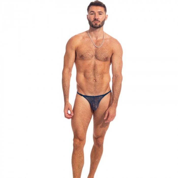 Thong of the brand L HOMME INVISIBLE - Seaport - String Striptease - Ref : UW08 SEA 272