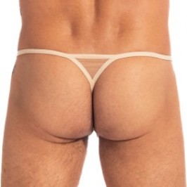 Thong of the brand L HOMME INVISIBLE - Blurry Nude - Striptease Thong - Ref : UW21X NUD N00