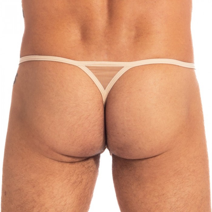 Tanga de la marca L HOMME INVISIBLE - Blurry Nude - String Striptease - Ref : UW21X NUD N00