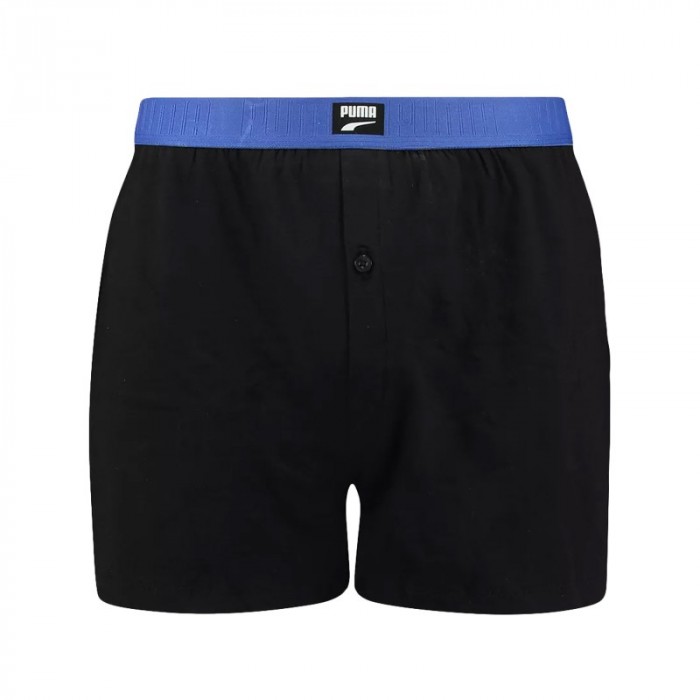 Underpants of the brand PUMA - Pack of 2 PUMA loose fit jersey boxer shorts - anthracite grey and black - Ref : 701221418 001