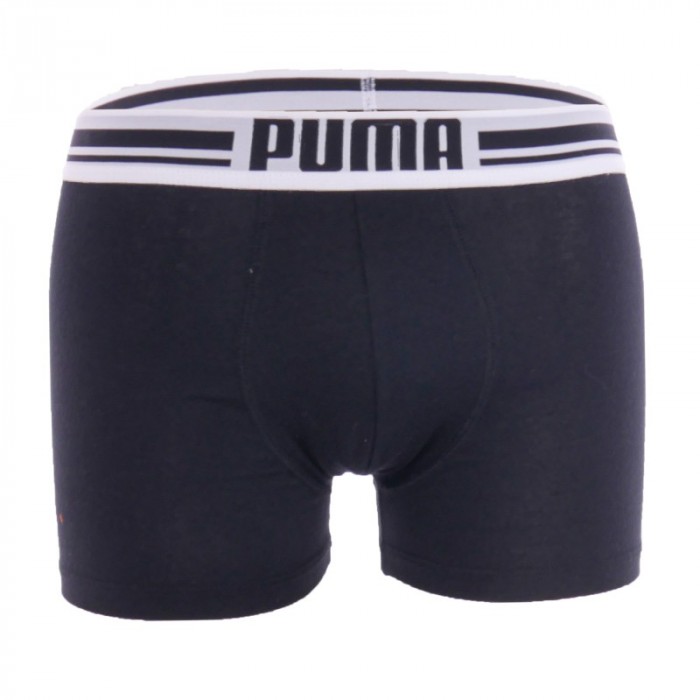 Pantaloncini boxer, Shorty del marchio PUMA - Set di 2 boxer con logo PUMA - nero - Ref : 651003001 200