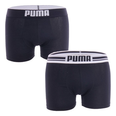 Lote de 2 boxers con logotipo PUMA - negro