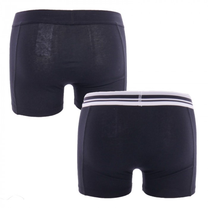 Boxer, shorty de la marque PUMA - Lot de 2 boxers avec logo PUMA - noir - Ref : 651003001 200