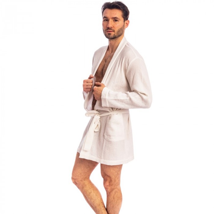 bathrobe, Robe of the brand L HOMME INVISIBLE - Palm Spring - Chill Out Gown - Ref : HW170 PAL 002