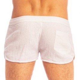 Corto de la marca L HOMME INVISIBLE - Palm Spring - Lounge Split Shorts - Ref : SP05 PAL 002