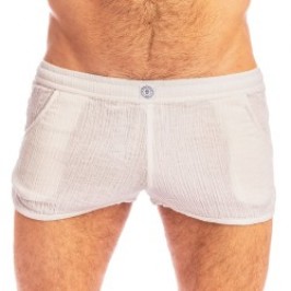 Short of the brand L HOMME INVISIBLE - Palm Spring - Lounge Split Shorts - Ref : SP05 PAL 002