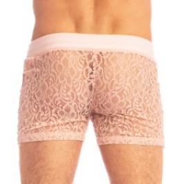 Short of the brand L HOMME INVISIBLE - Fleur d Ether Pink - Lounge Shorts - Ref : HW165 FDE 022