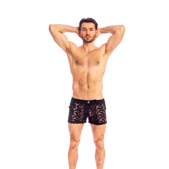 Short de la marque L HOMME INVISIBLE - Gomorrah - Lounge Short - Ref : HW149 GOM 001