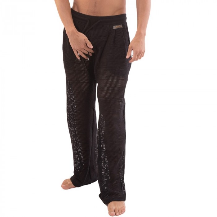 Pantalon de la marque BARCODE BERLIN - Pantalon Salvador - noir - Ref : 92216 100