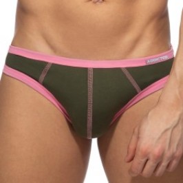 Brief of the brand ADDICTED - Twink Cotton - Set of 3 mini-briefs - Ref : AD1191 3COL