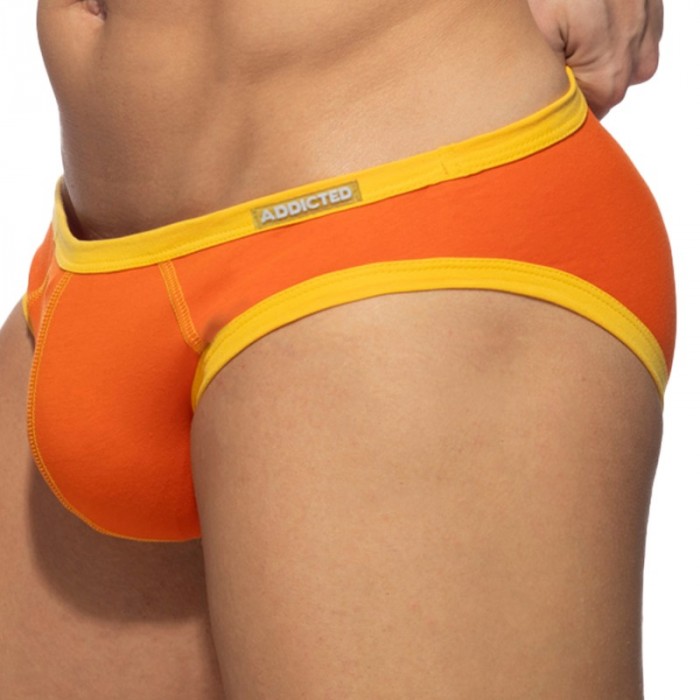 Slip der Marke ADDICTED - Twink Cotton - Set mit 3 Mini-Slips - Ref : AD1191 3COL