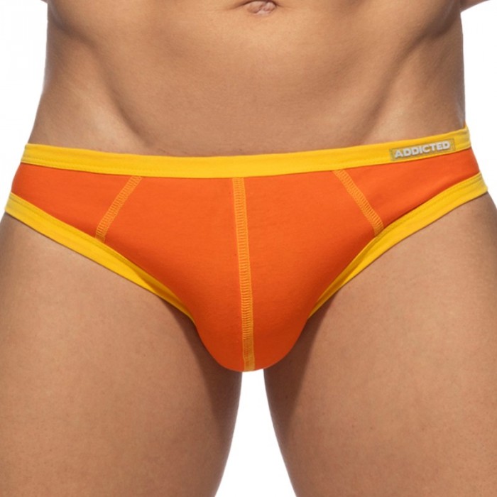 Slip, Tanga de la marque ADDICTED - Twink Cotton - Lot de 3 mini-slips - Ref : AD1191 3COL