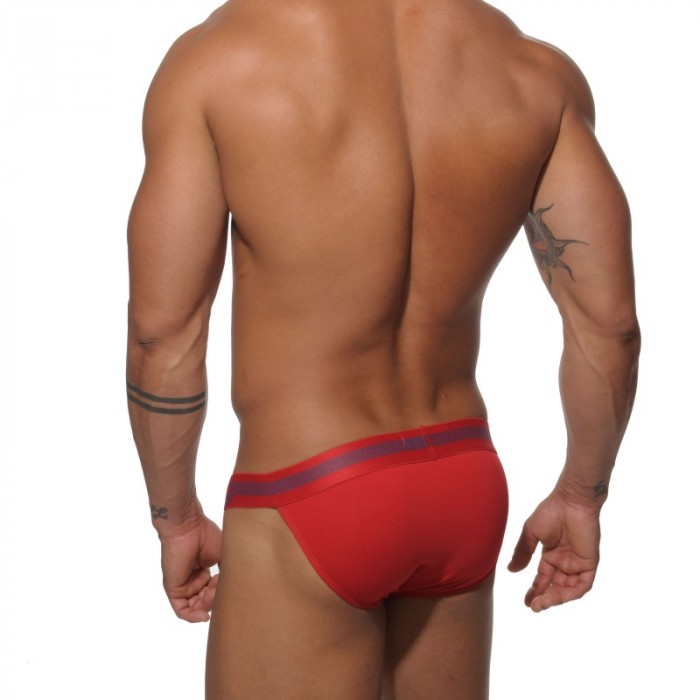 Slip del marchio ES COLLECTION - Rosso - Daytona Bikini - Ref : UN062 C06