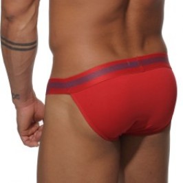 Slip del marchio ES COLLECTION - Rosso - Daytona Bikini - Ref : UN062 C06