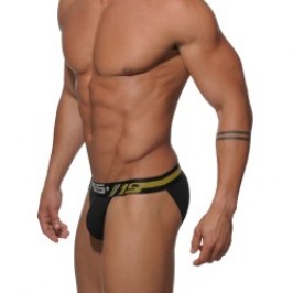 Slip del marchio ES COLLECTION - Nero - Daytona Bikini - Ref : UN062 C10