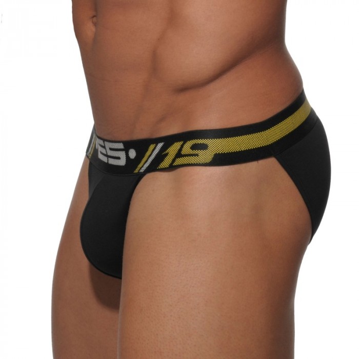 Slip del marchio ES COLLECTION - Nero - Daytona Bikini - Ref : UN062 C10