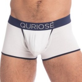 Pantaloncini boxer, Shorty del marchio QURIOSÉ - Boxer Let Me Out - bianco - Ref : QU22 TWO NA50