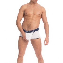 Pantaloncini boxer, Shorty del marchio QURIOSÉ - Boxer Let Me Out - bianco - Ref : QU22 TWO NA50