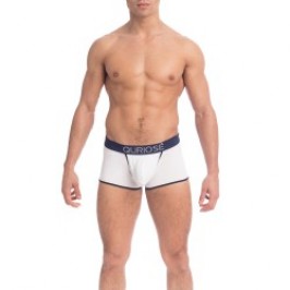 Pantaloncini boxer, Shorty del marchio QURIOSÉ - Boxer Let Me Out - bianco - Ref : QU22 TWO NA50