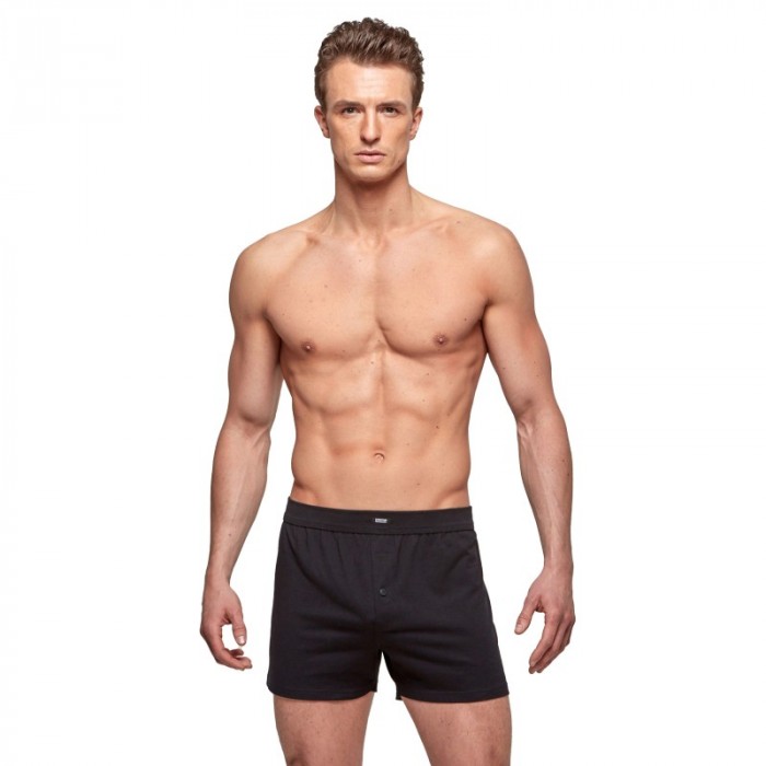 Underpants of the brand IMPETUS - Pure Cotton button-down briefs - black - Ref : 1271001 020