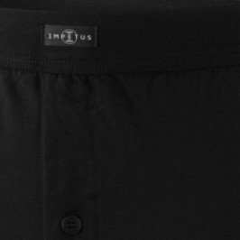 Boxershorts der Marke IMPETUS - Pure Cotton Button-Down Slips - schwarz - Ref : 1271001 020