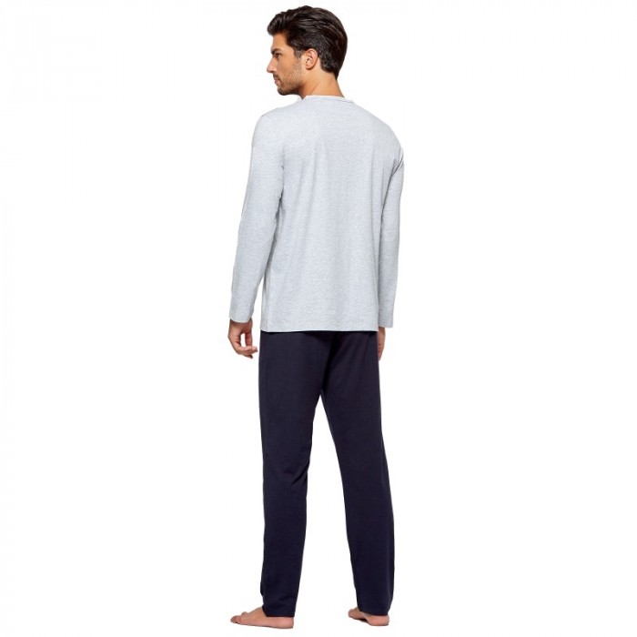 Pyjamas der Marke IMPETUS - Organic Impetus Pyjama - grau - Ref : GO62024 073