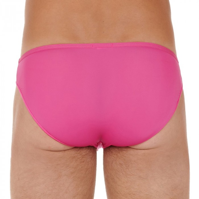 Slip de la marca HOM - Micro plumas deslizantes - rosa - Ref : 404756 1128