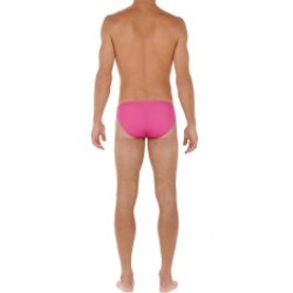 Slip de la marca HOM - Micro plumas deslizantes - rosa - Ref : 404756 1128