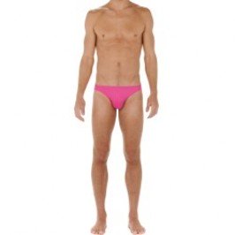 Brief of the brand HOM - Slip micro Feathers - pink - Ref : 404756 1128