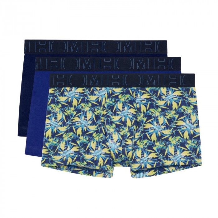 Boxer, shorty de la marque HOM - Lot de 3 boxers HOM Hiro 2 - Ref : 402525 T036