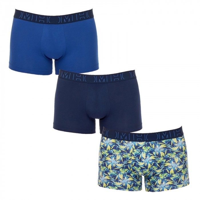 Boxershorts, Shorty der Marke HOM - Pack von 3 Boxershorts HOM Hiro 2 - Ref : 402525 T036