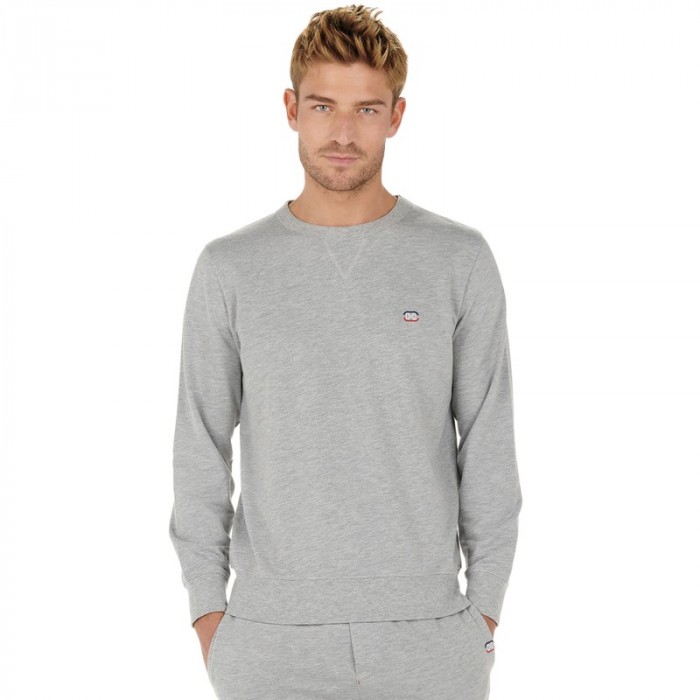 Top of the brand HOM - HOM Sport Lounge Round Neck Sweatshirt - grey - Ref : 402596 00GM