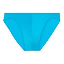 Brief of the brand HOM - Slip micro Feathers - turquoise - Ref : 404756 00PF