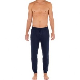 Pantalon de la marque HOM - Pantalon Sport Lounge HOM - marine - Ref : 402597 00RA