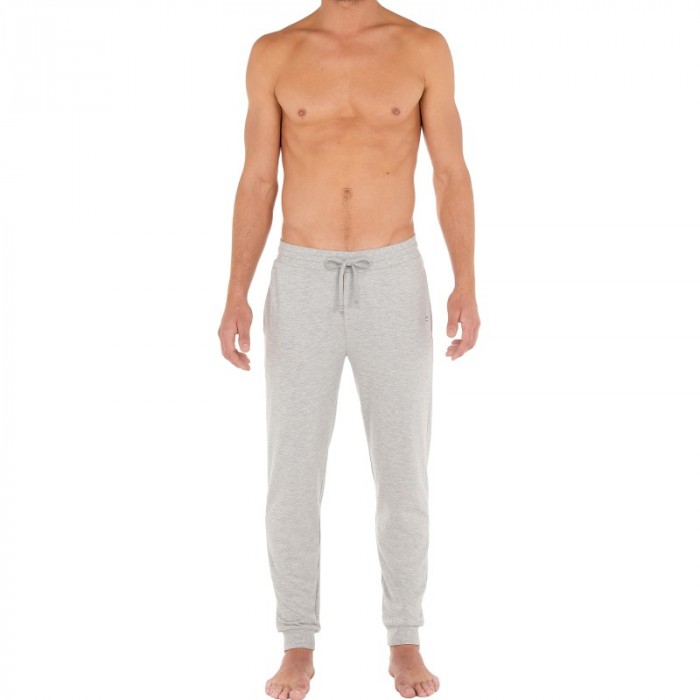 Pantalon de la marque HOM - Pantalon Sport Lounge HOM - gris - Ref : 402597 00GM