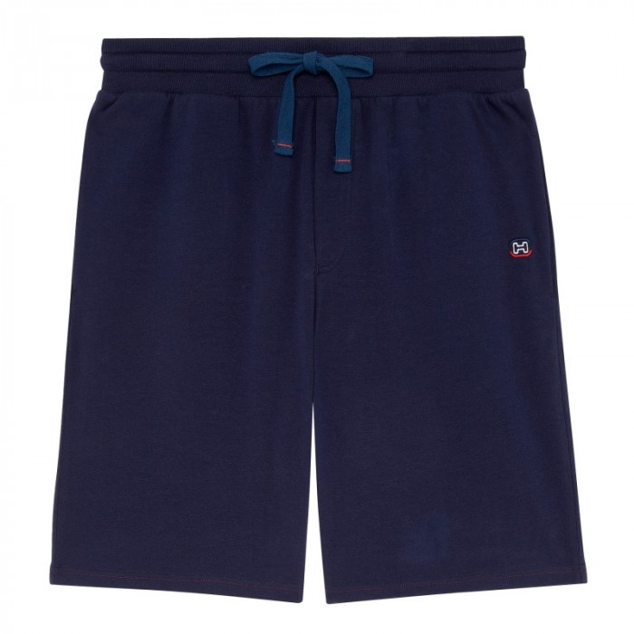 Breve del marchio HOM - Pantaloncini Sport Lounge HOM - blu navy - Ref : 405751 00RA