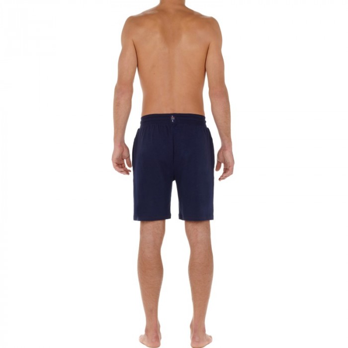 Breve del marchio HOM - Pantaloncini Sport Lounge HOM - blu navy - Ref : 405751 00RA