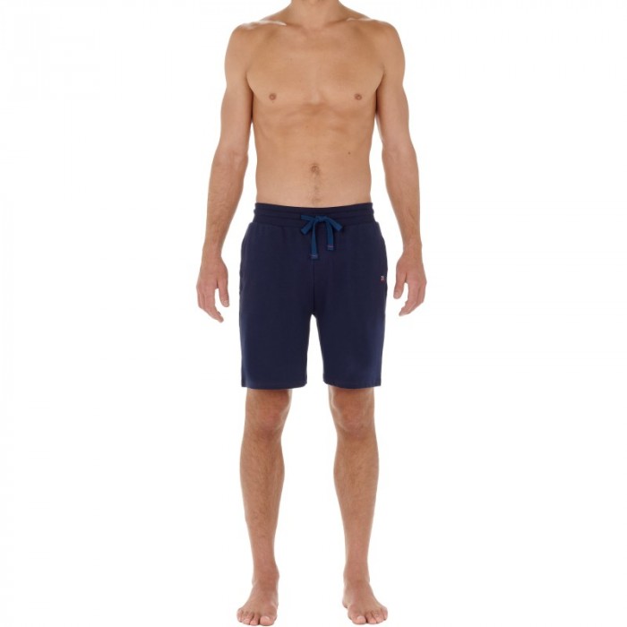 Kurze der Marke HOM - Sport-Lounge shorts HOM – marineblau - Ref : 405751 00RA