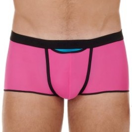 Boxershorts, Shorty der Marke HOM - Boxershorts HO1 Feather up LIMITED EDITION - rosa - Ref : 402373 1128