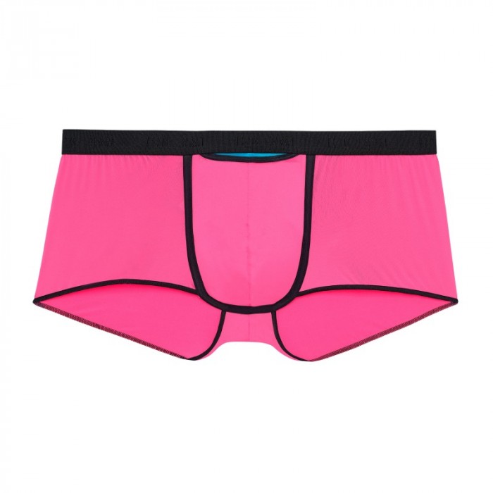 Boxershorts, Shorty der Marke HOM - Boxershorts HO1 Feather up LIMITED EDITION - rosa - Ref : 402373 1128