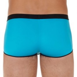 Boxer shorts, Shorty of the brand HOM - Boxer short HO1 Feather up LIMITED EDITION - turquoise - Ref : 402373 00PF