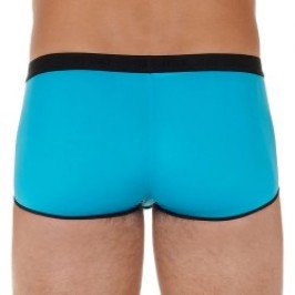 Boxer shorts, Shorty of the brand HOM - Boxer short HO1 Feather up LIMITED EDITION - turquoise - Ref : 402373 00PF