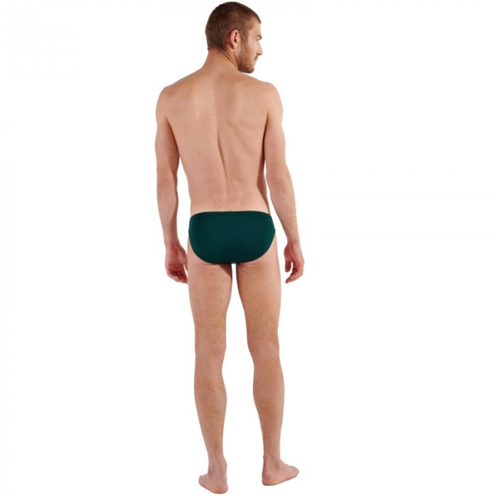 Brief of the brand HOM - Micro Brief Comfort Tencel Soft - green - Ref : 402463 00DG