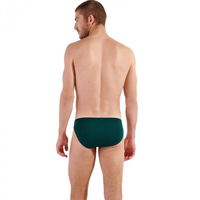 Brief of the brand HOM - Micro Brief Comfort Tencel Soft - green - Ref : 402463 00DG